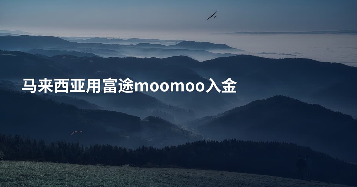 马来西亚用富途moomoo入金