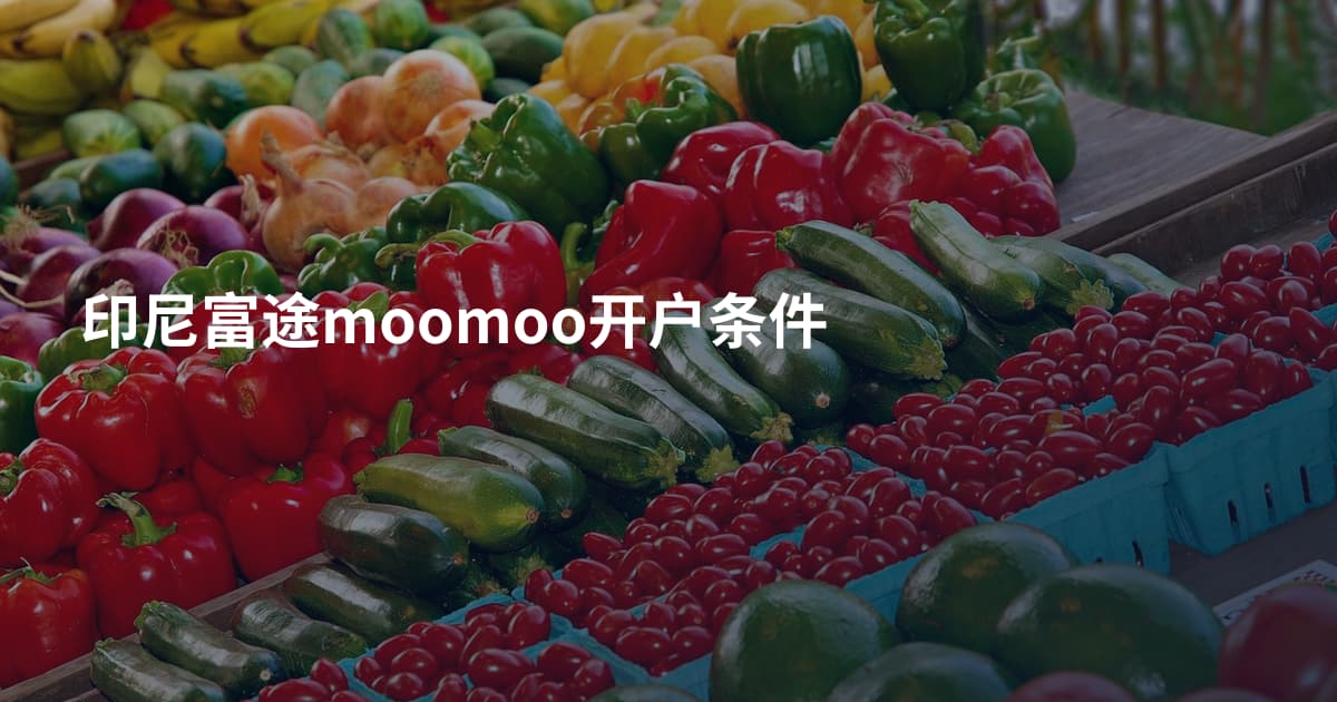印尼富途moomoo开户条件
