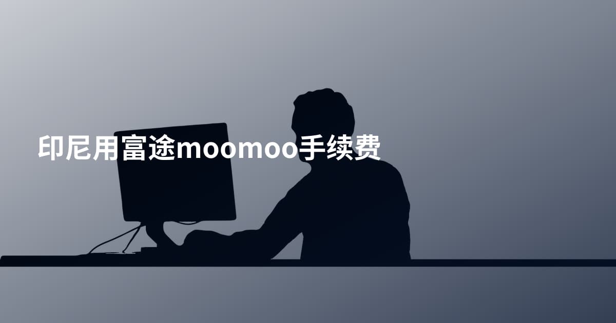 印尼用富途moomoo手续费