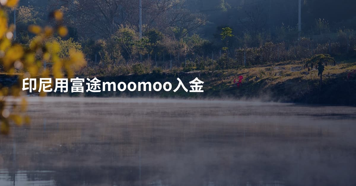 印尼用富途moomoo入金