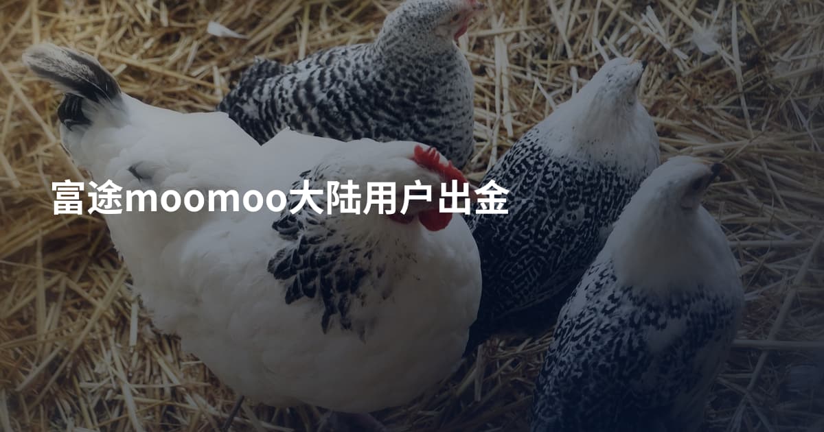 富途moomoo大陆用户出金