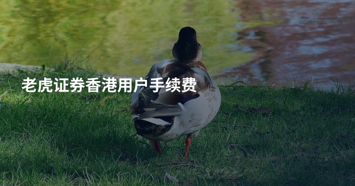老虎证券香港用户手续费