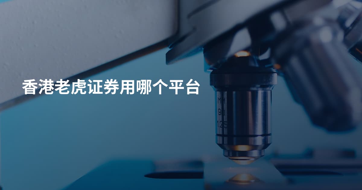 香港老虎证券用哪个平台