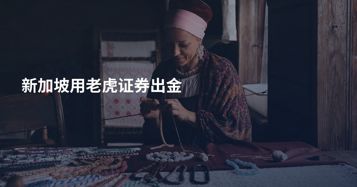 新加坡用老虎证券出金