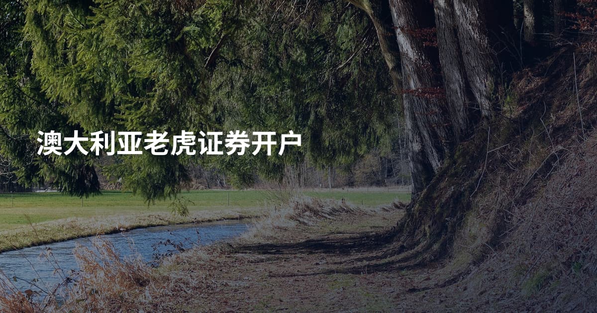 澳大利亚老虎证券开户