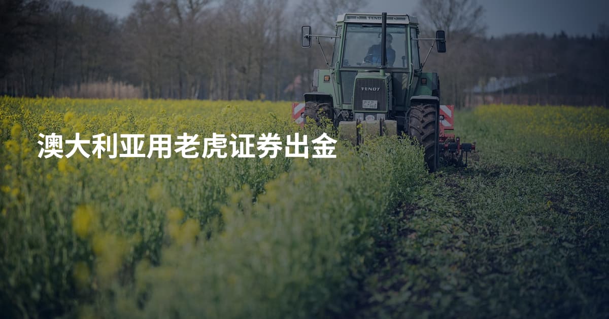 澳大利亚用老虎证券出金
