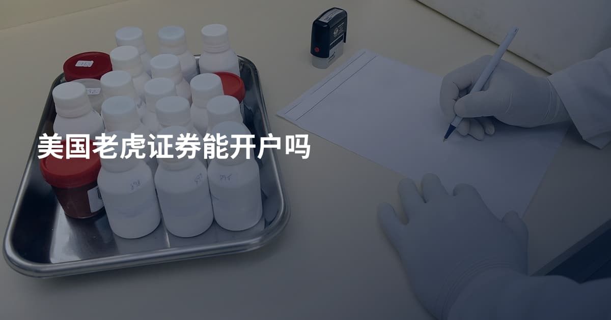 美国老虎证券能开户吗