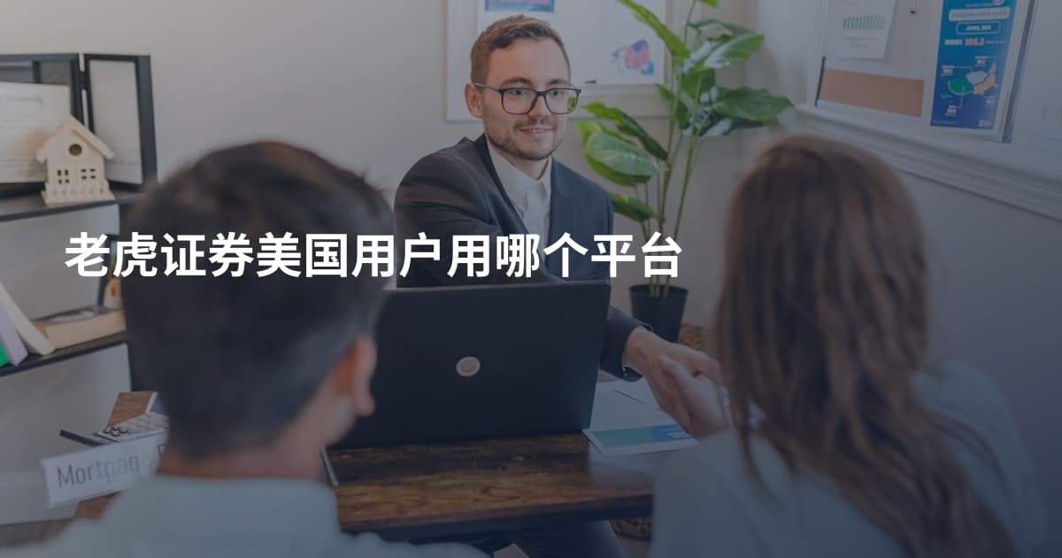 老虎证券美国用户用哪个平台