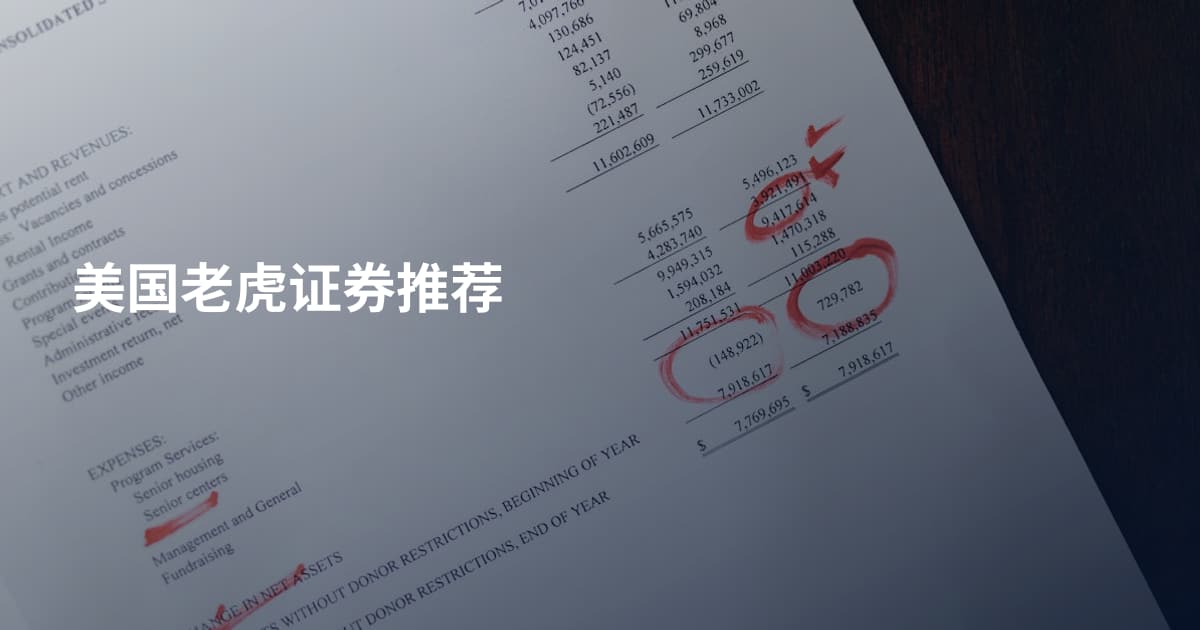 美国老虎证券推荐