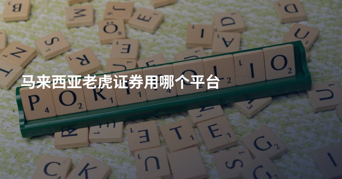 马来西亚老虎证券用哪个平台