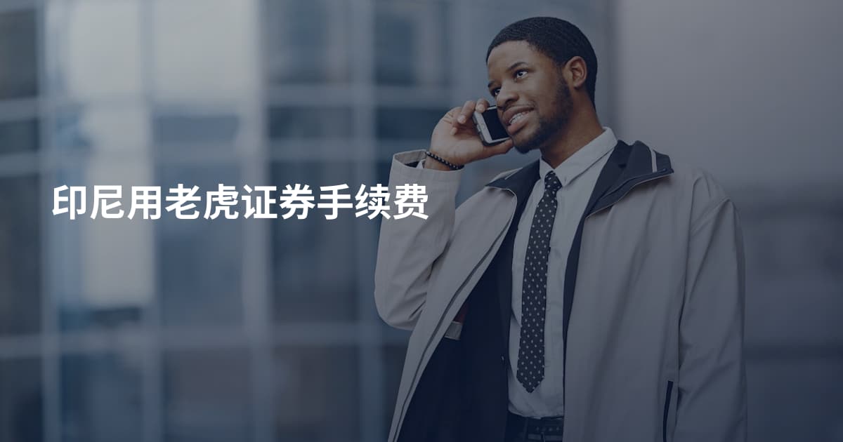 印尼用老虎证券手续费