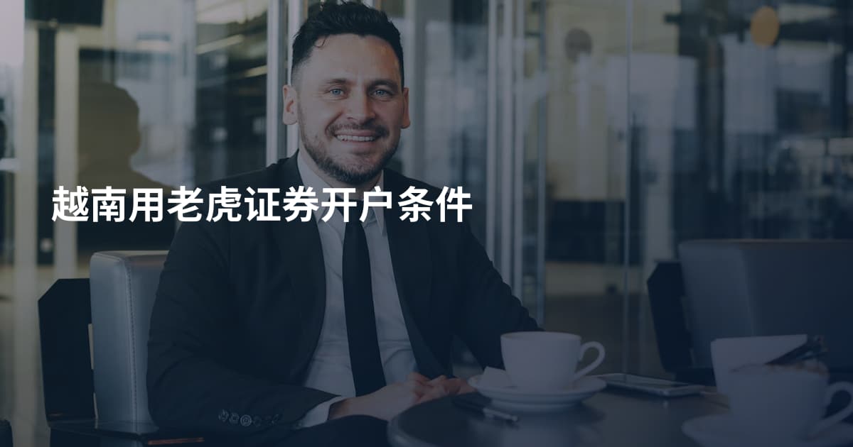 越南用老虎证券开户条件
