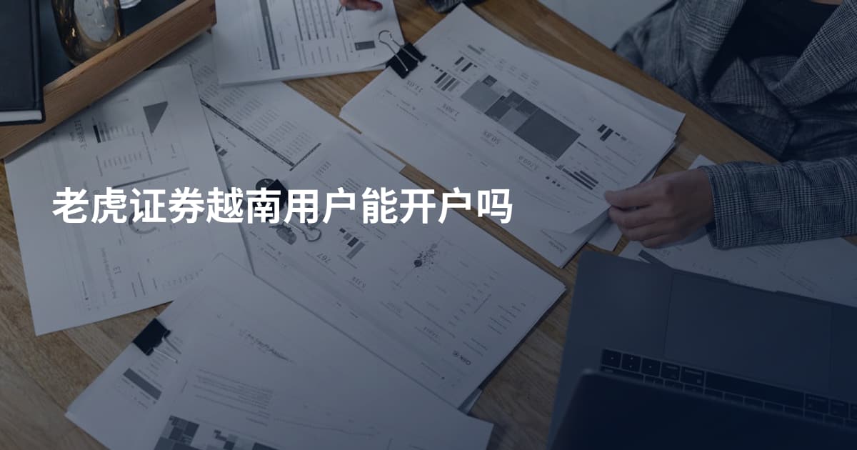 老虎证券越南用户能开户吗