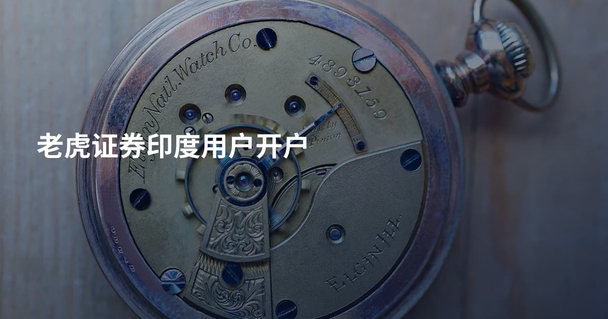 老虎证券印度用户开户