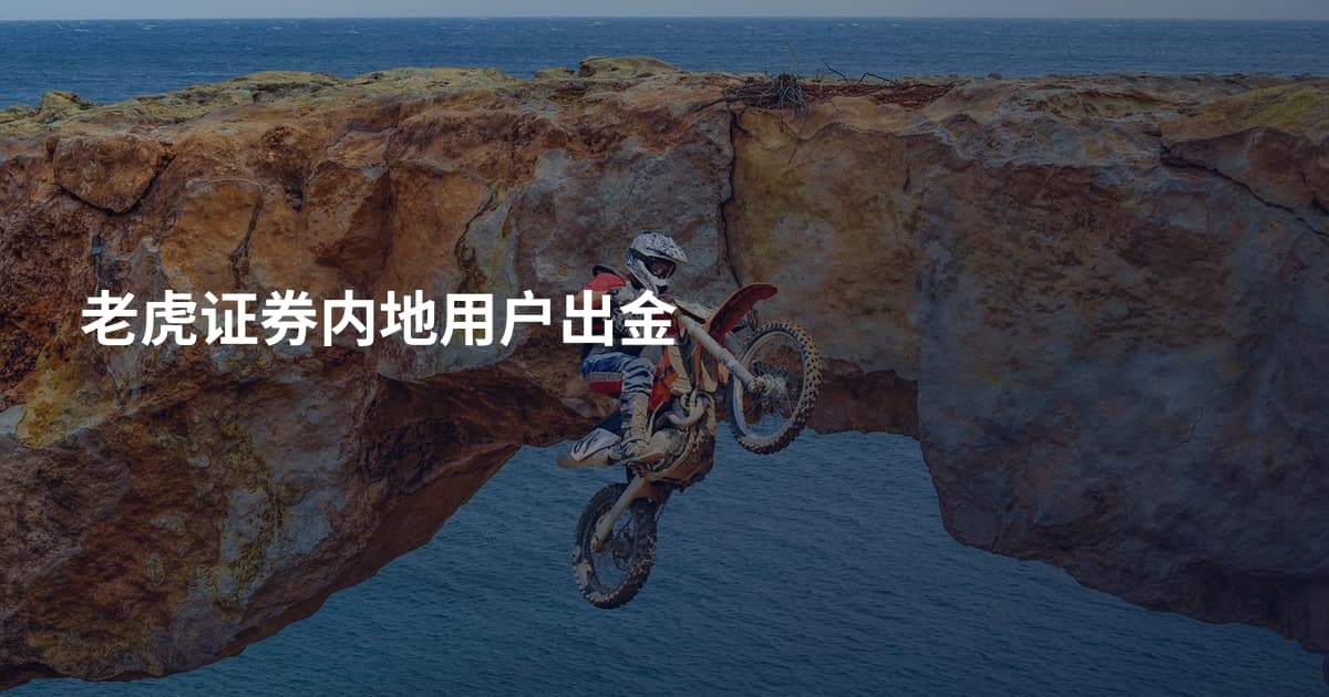老虎证券内地用户出金