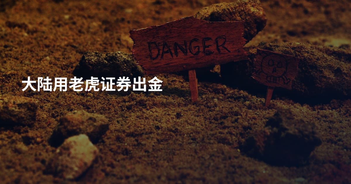 大陆用老虎证券出金