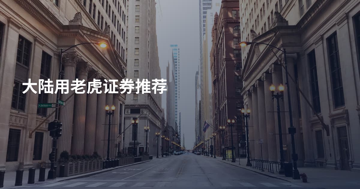 大陆用老虎证券推荐