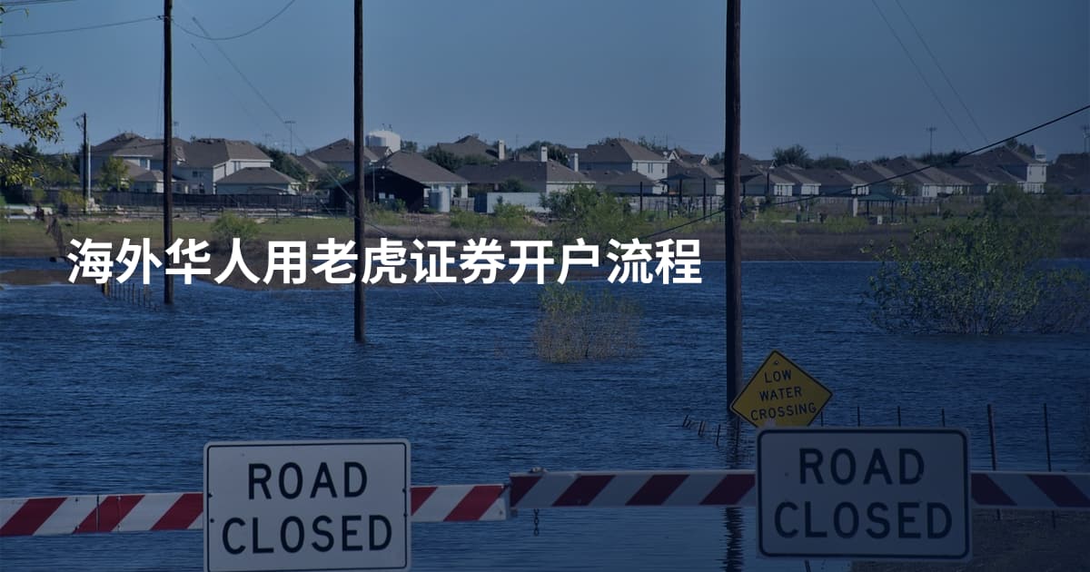 海外华人用老虎证券开户流程