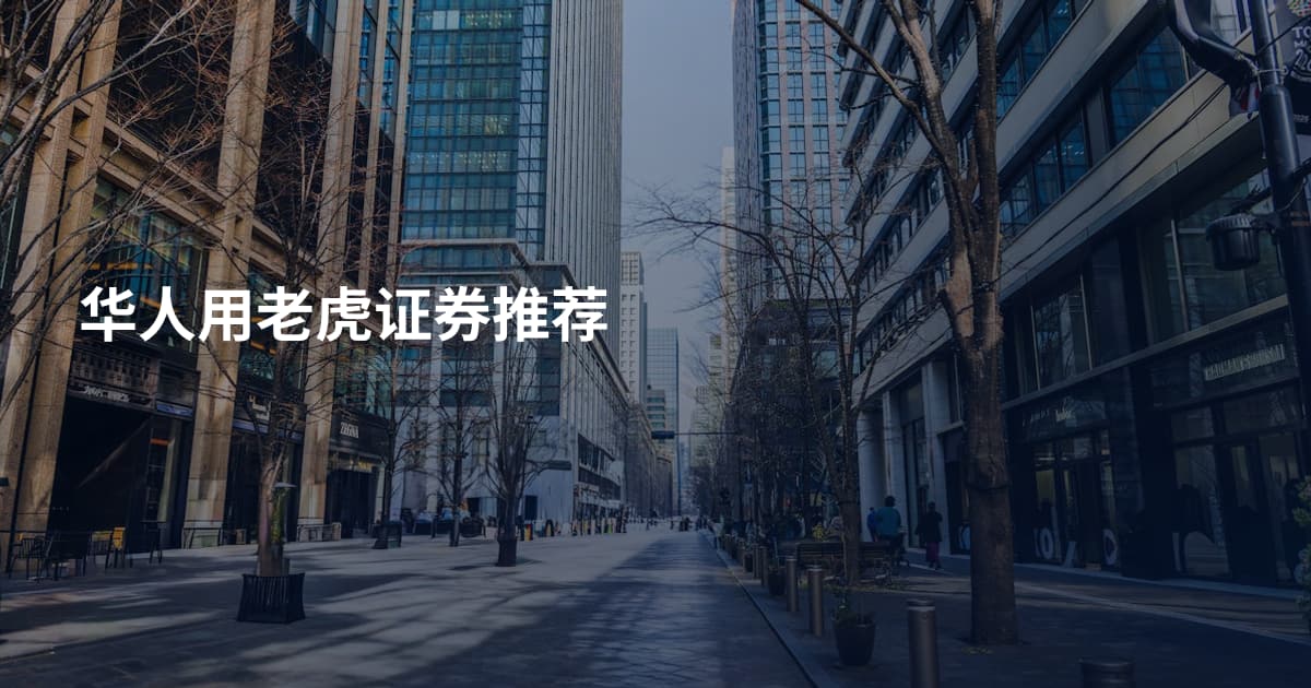 华人用老虎证券推荐