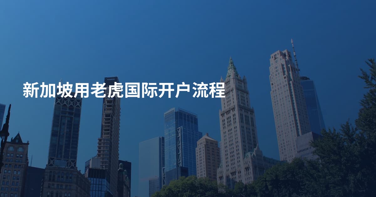 新加坡用老虎国际开户流程