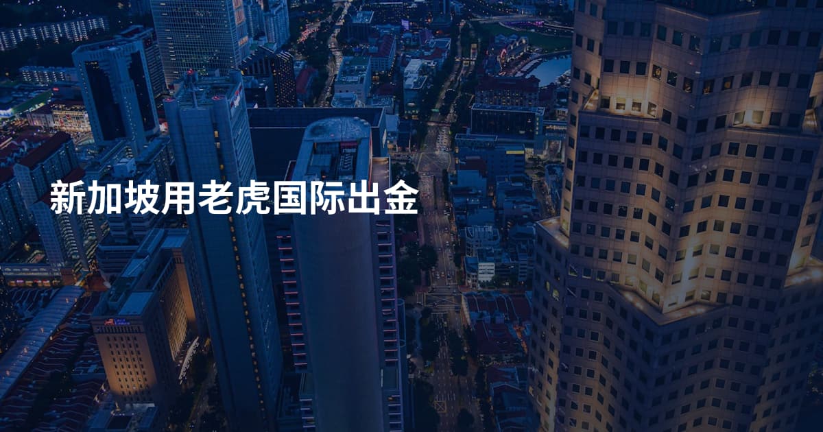 新加坡用老虎国际出金