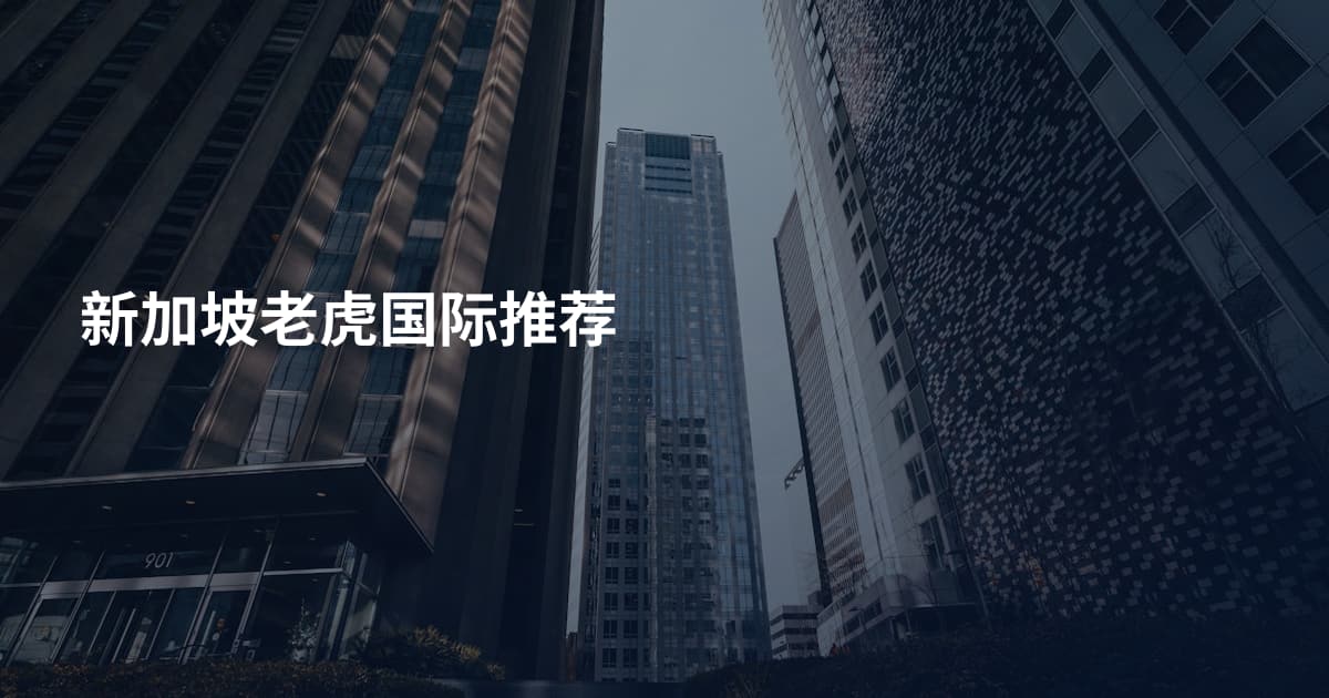 新加坡老虎国际推荐