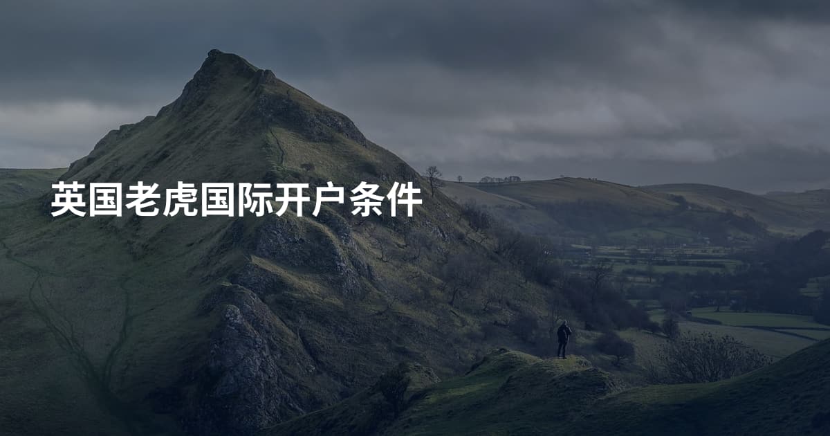 英国老虎国际开户条件