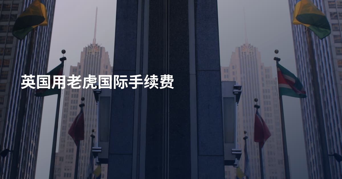 英国用老虎国际手续费