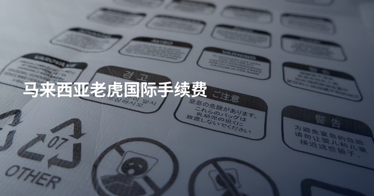 马来西亚老虎国际手续费