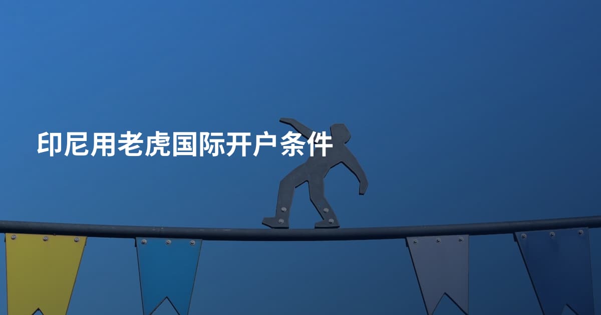 印尼用老虎国际开户条件