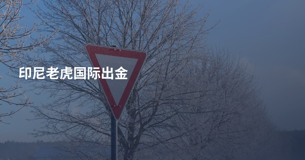 印尼老虎国际出金