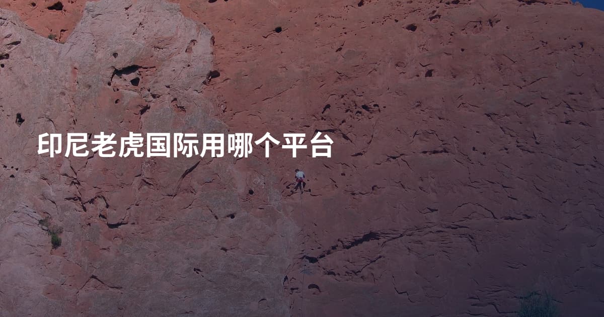 印尼老虎国际用哪个平台