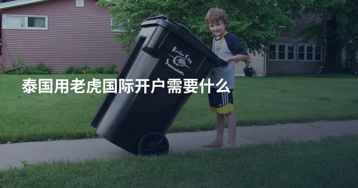 泰国用老虎国际开户需要什么