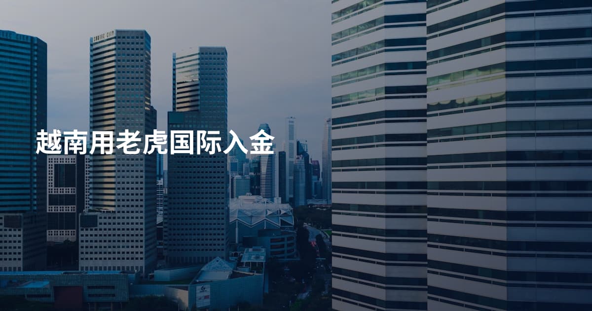 越南用老虎国际入金