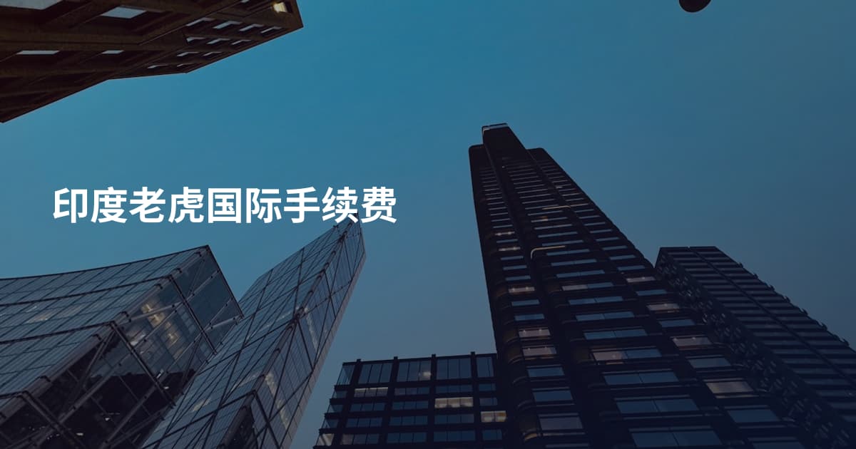 印度老虎国际手续费