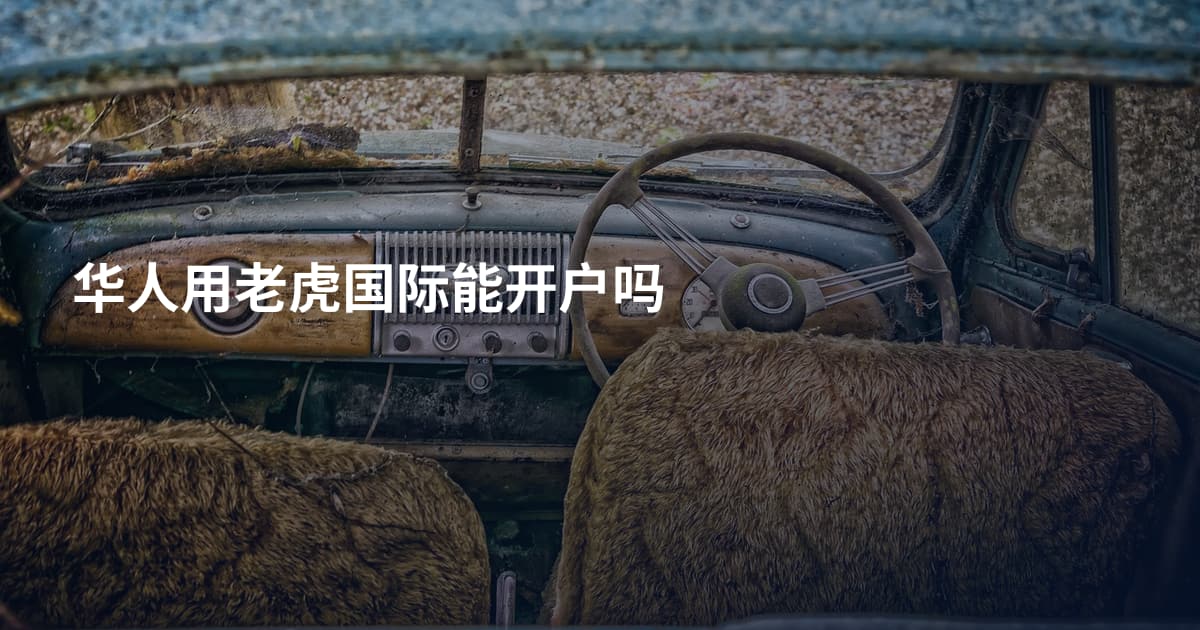华人用老虎国际能开户吗