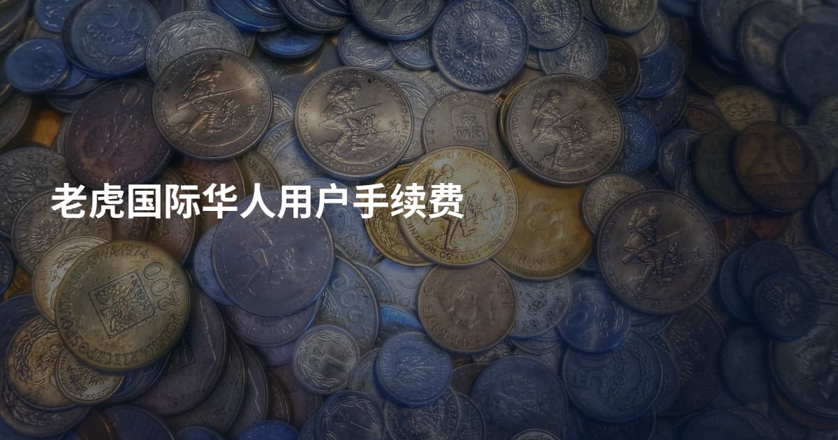 老虎国际华人用户手续费