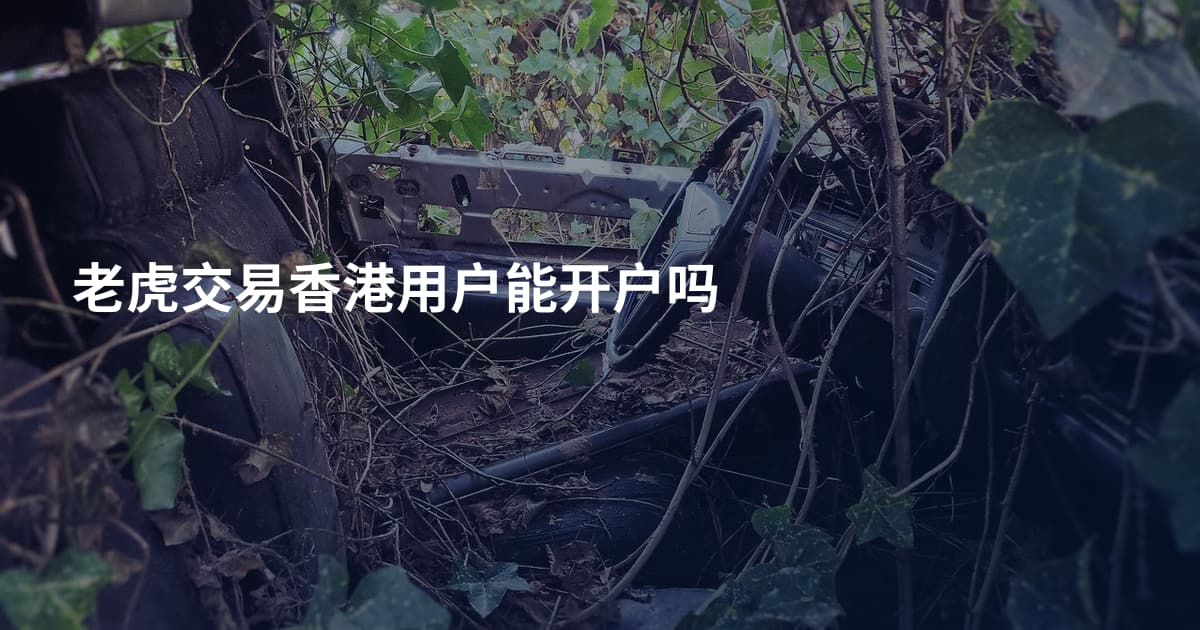 老虎交易香港用户能开户吗