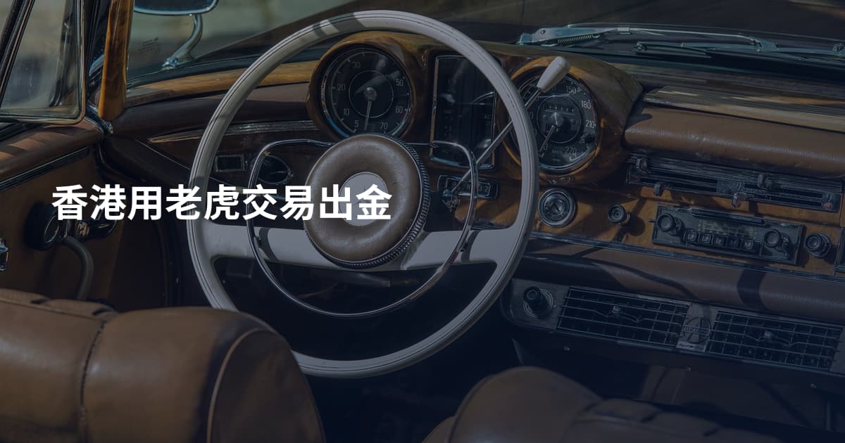 香港用老虎交易出金