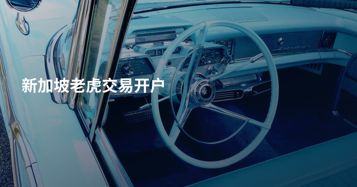 新加坡老虎交易开户
