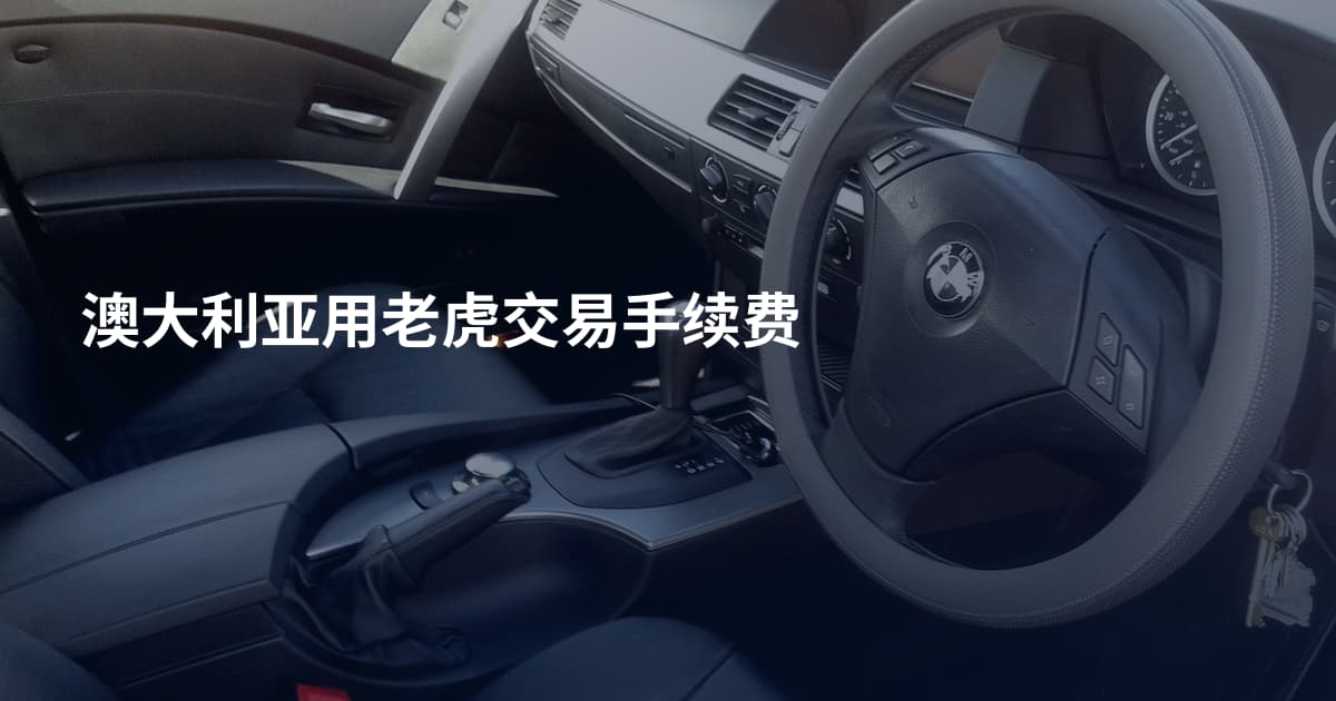 澳大利亚用老虎交易手续费