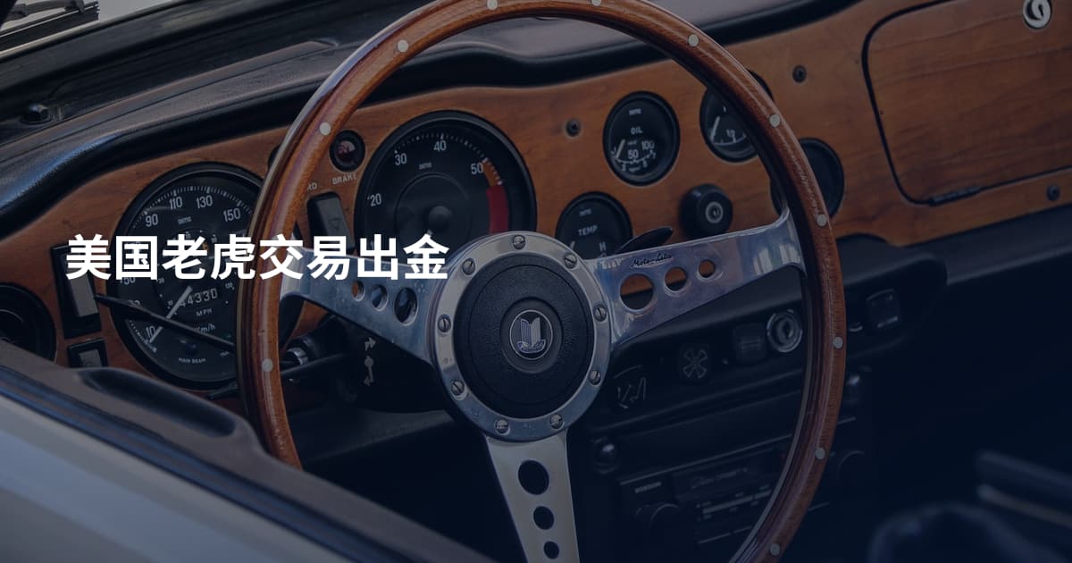 美国老虎交易出金