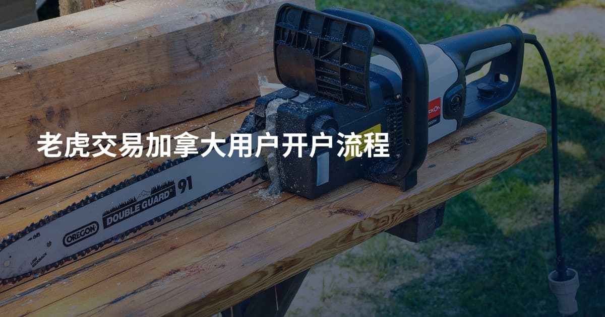 老虎交易加拿大用户开户流程