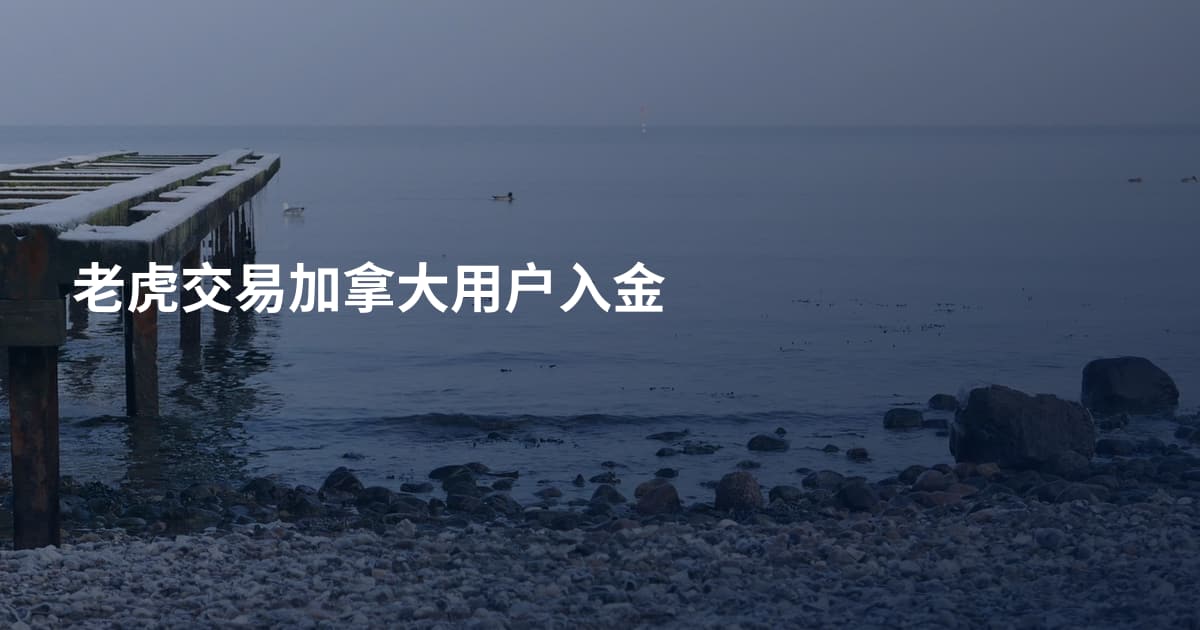 老虎交易加拿大用户入金