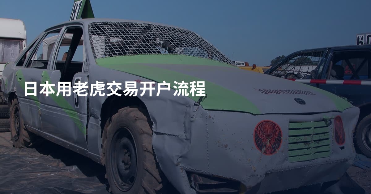 日本用老虎交易开户流程