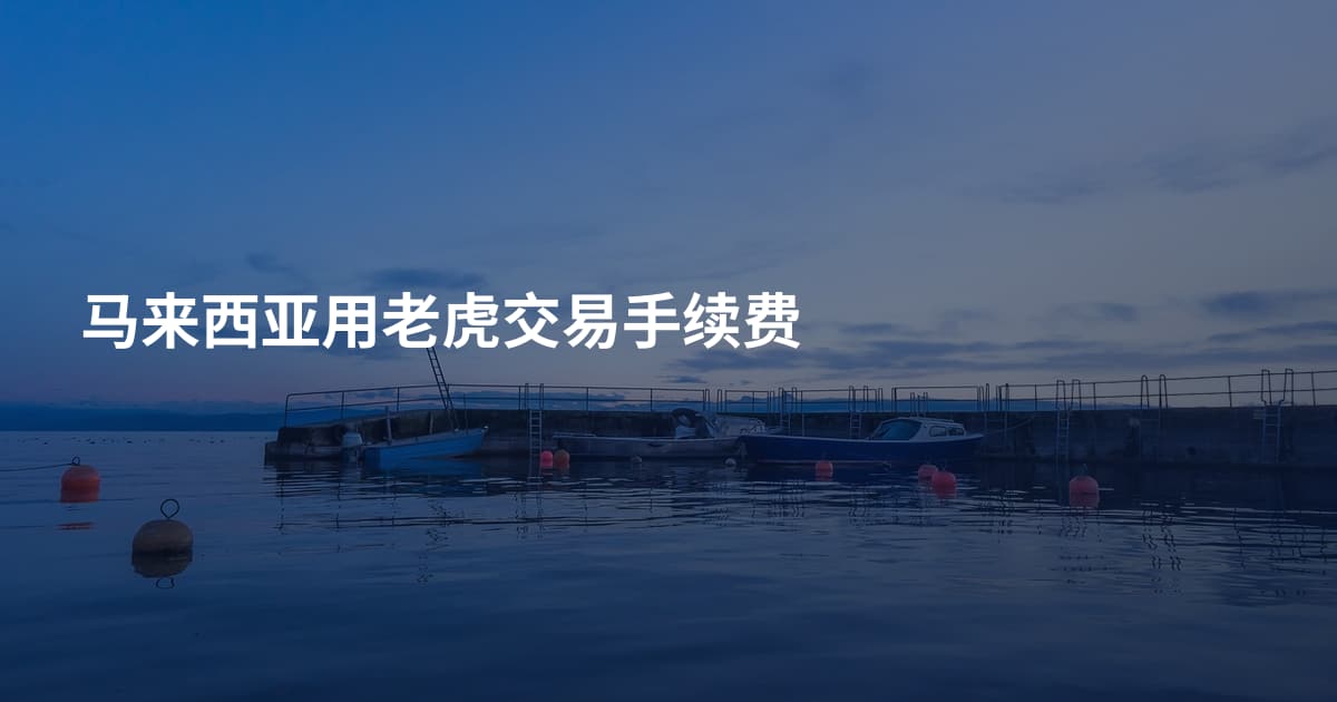 马来西亚用老虎交易手续费