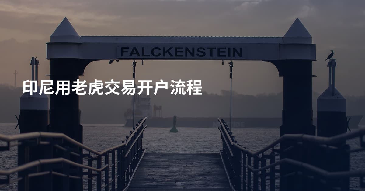印尼用老虎交易开户流程