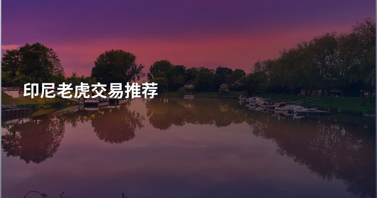印尼老虎交易推荐