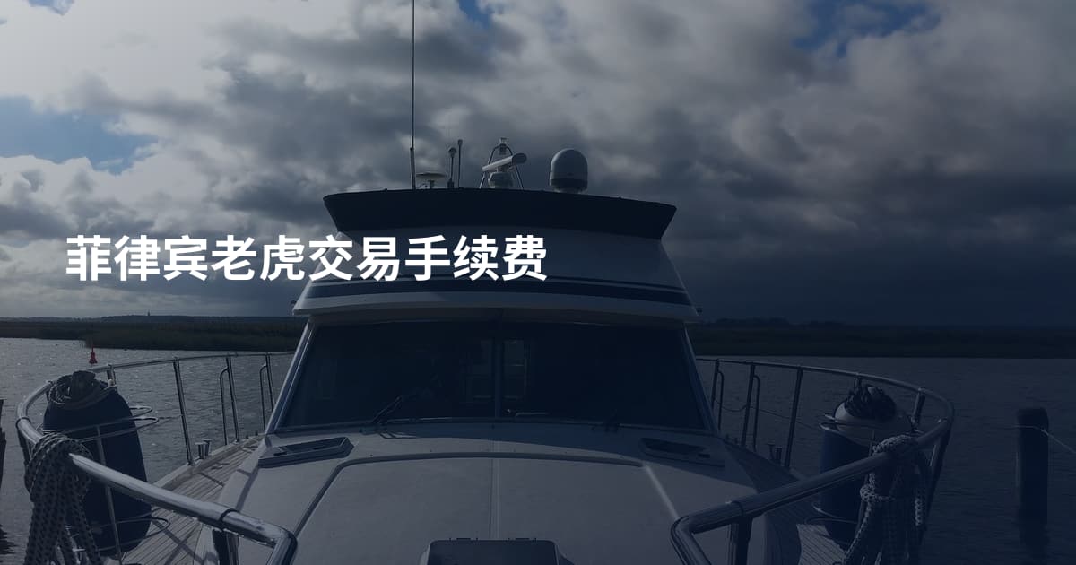 菲律宾老虎交易手续费