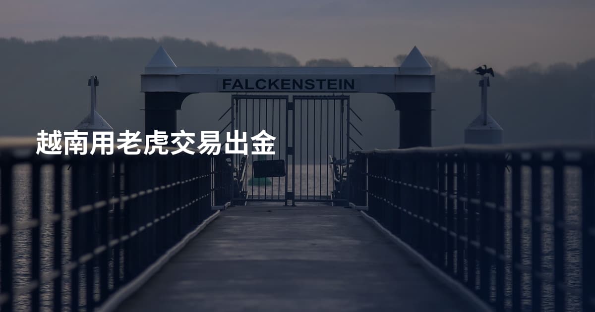 越南用老虎交易出金